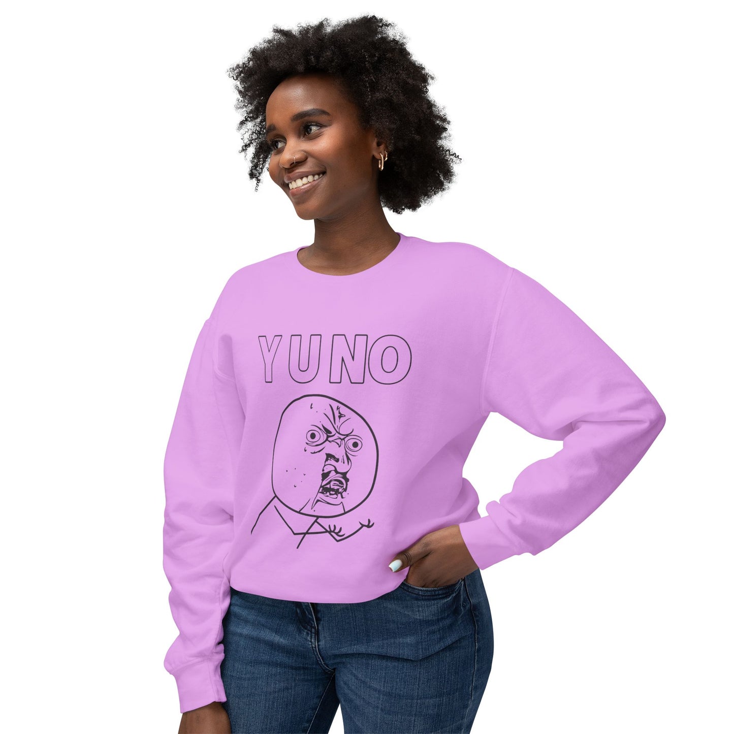 Y U NO? | Classic Rage Meme Sweatshirt – MEME IS LIFE™