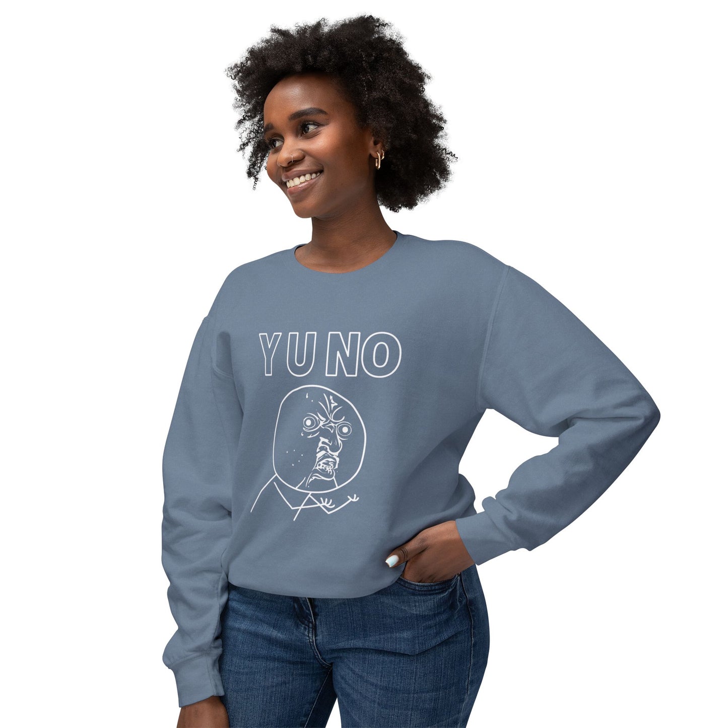 Y U NO? | Classic Rage Meme Sweatshirt – MEME IS LIFE™