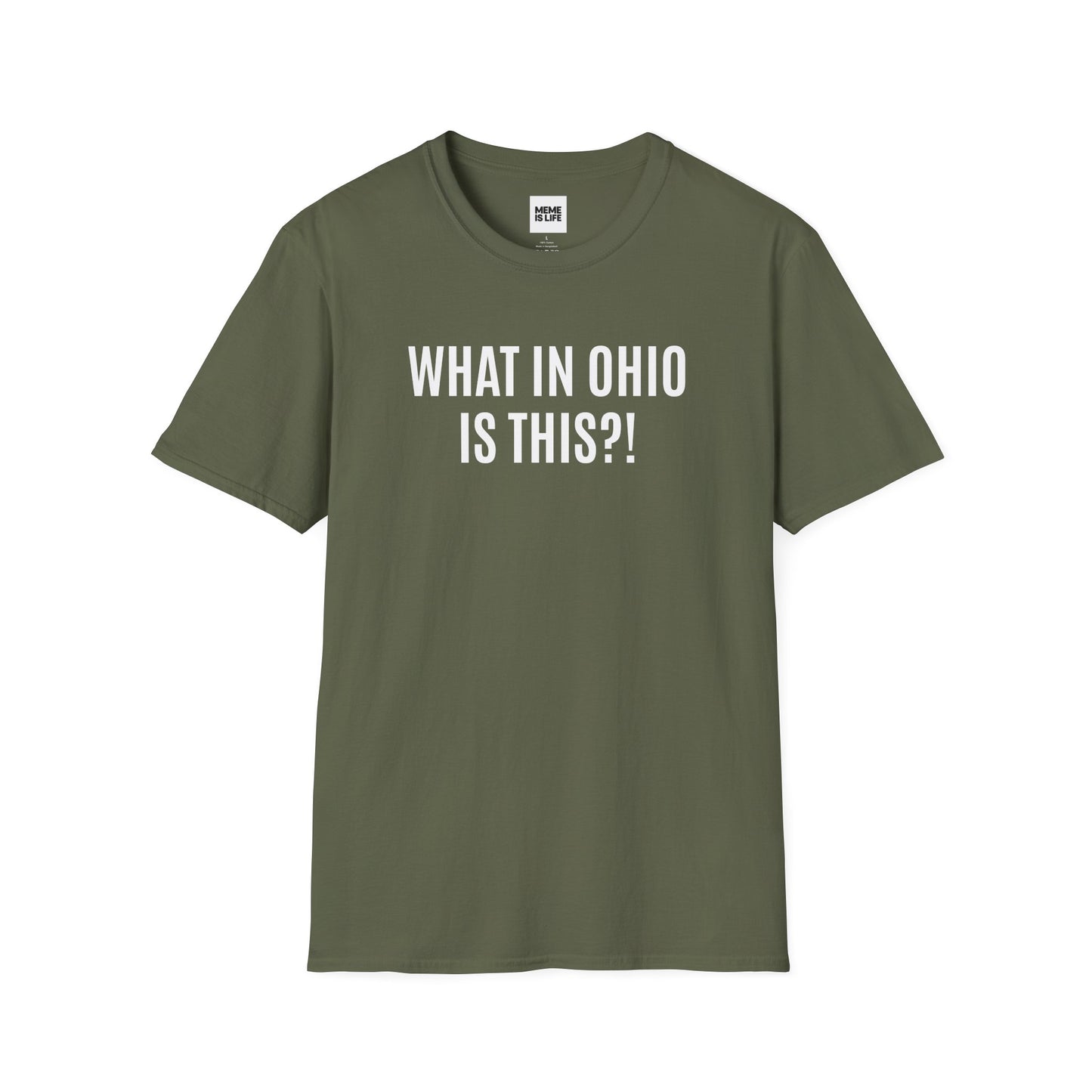 WHAT IN OHIO IS THIS?! | Alpha Gen Vibes Meme Tee – Unisex T-shirt by MEME IS LIFE™