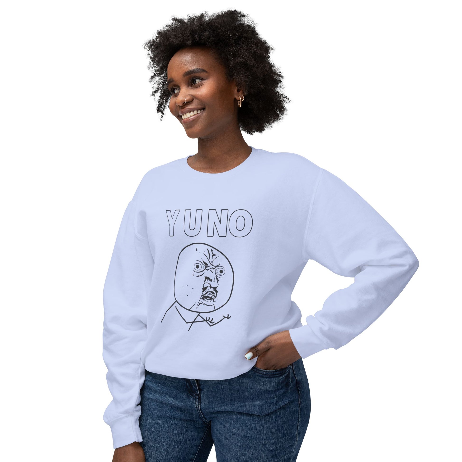 Art Y U NO? | Classic Rage Meme Sweatshirt – MEME IS LIFE™
