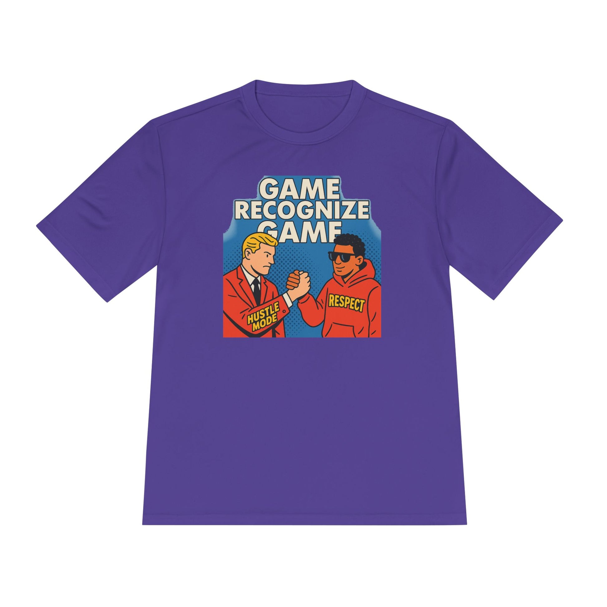 Art GAME RECOGNIZE GAME. | Respect Meme Unisex Moisture Wicking Tee – MEME IS LIFE™