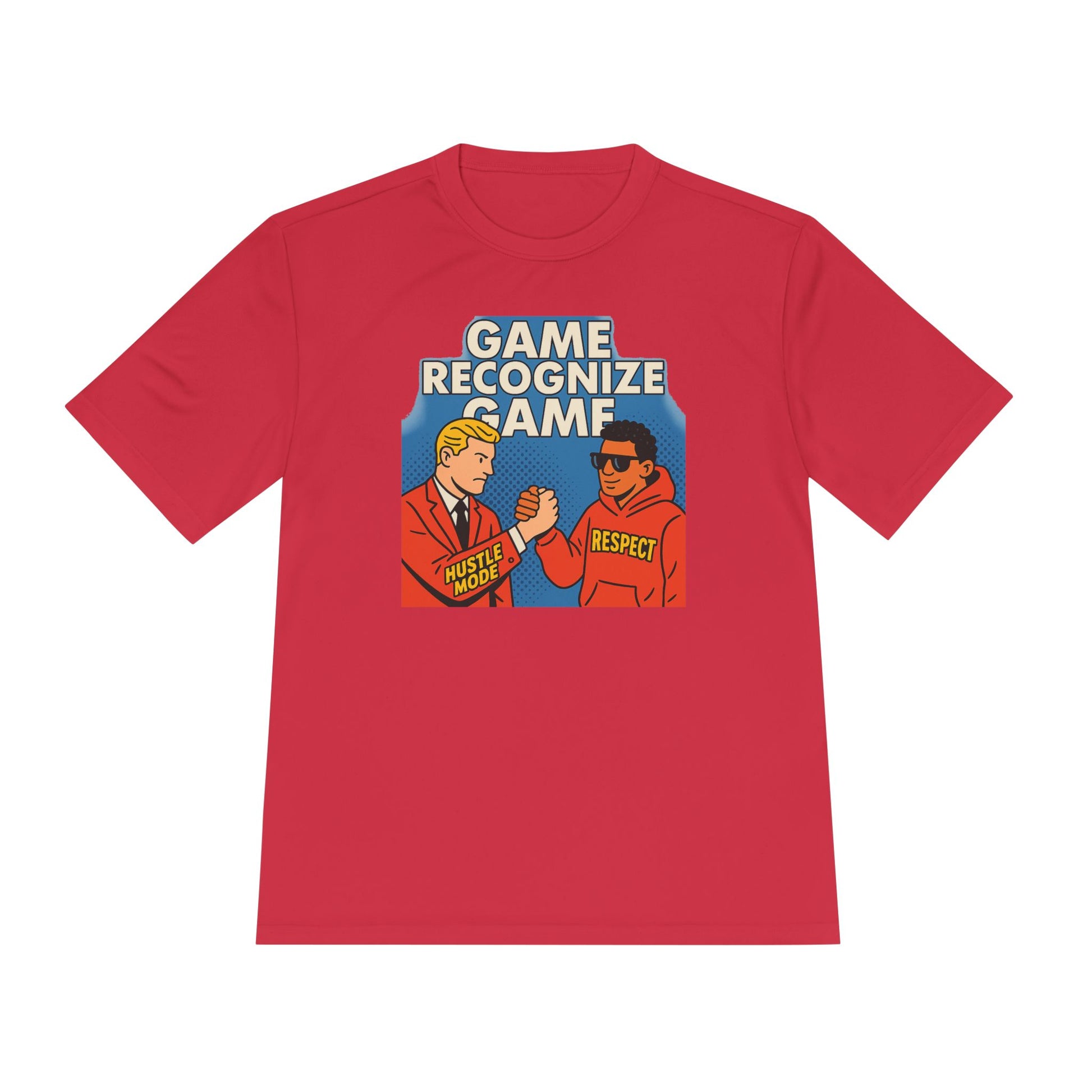 Art GAME RECOGNIZE GAME. | Respect Meme Unisex Moisture Wicking Tee – MEME IS LIFE™