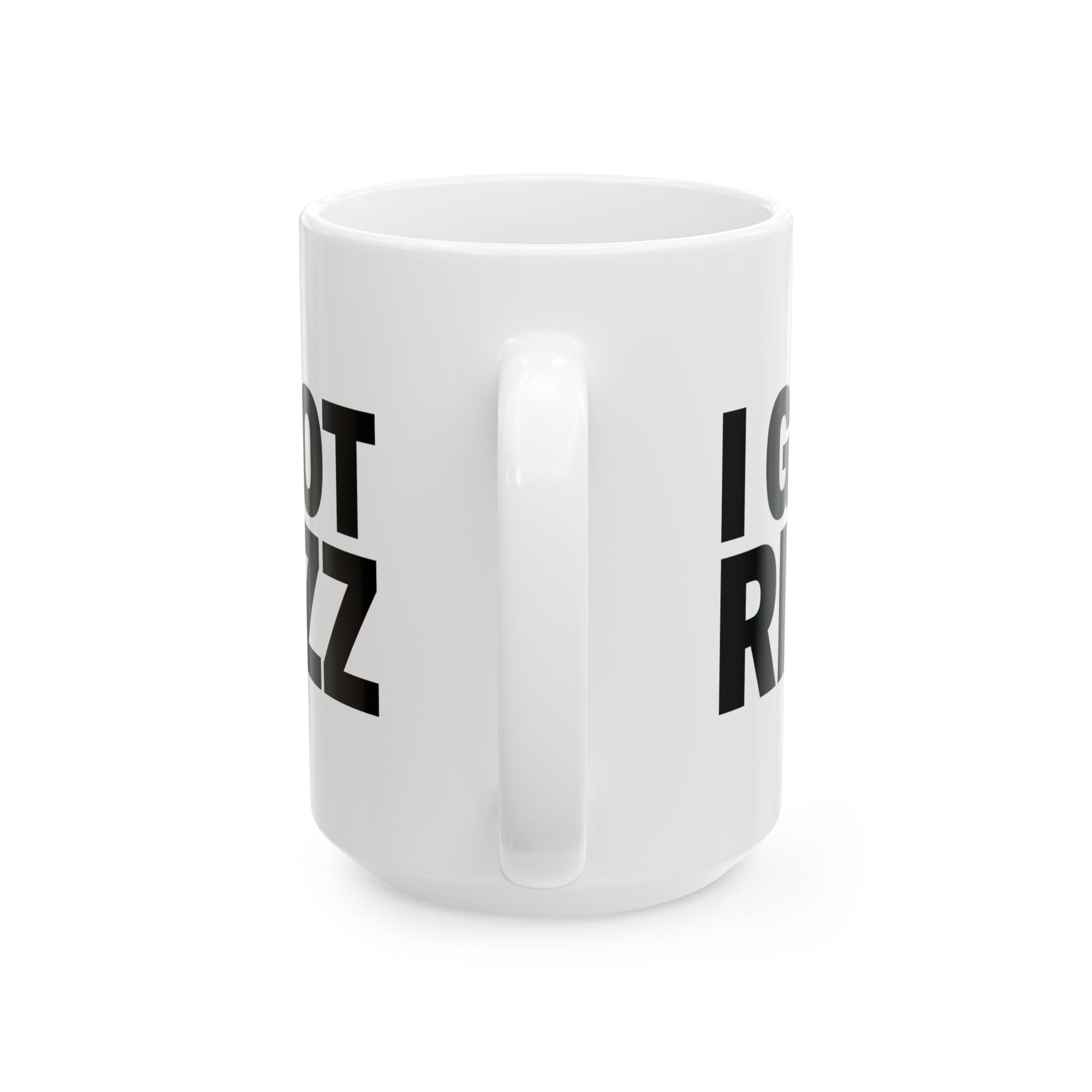 Mug I GOT RIZZ - Fun Meme Ceramic Mug  – Alpha Gen Vibes – MEME IS LIFE™