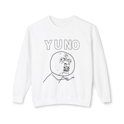 Y U NO? | Classic Rage Meme Sweatshirt – MEME IS LIFE™