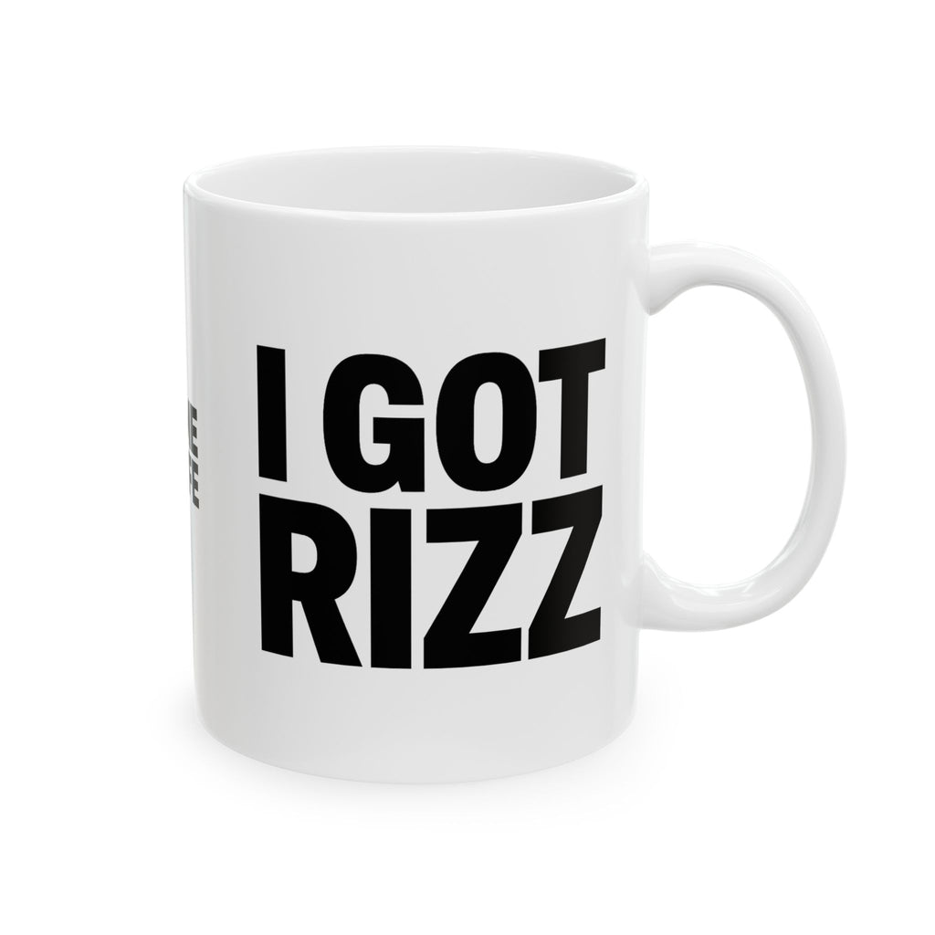 Mug I GOT RIZZ - Fun Meme Ceramic Mug  – Alpha Gen Vibes – MEME IS LIFE™