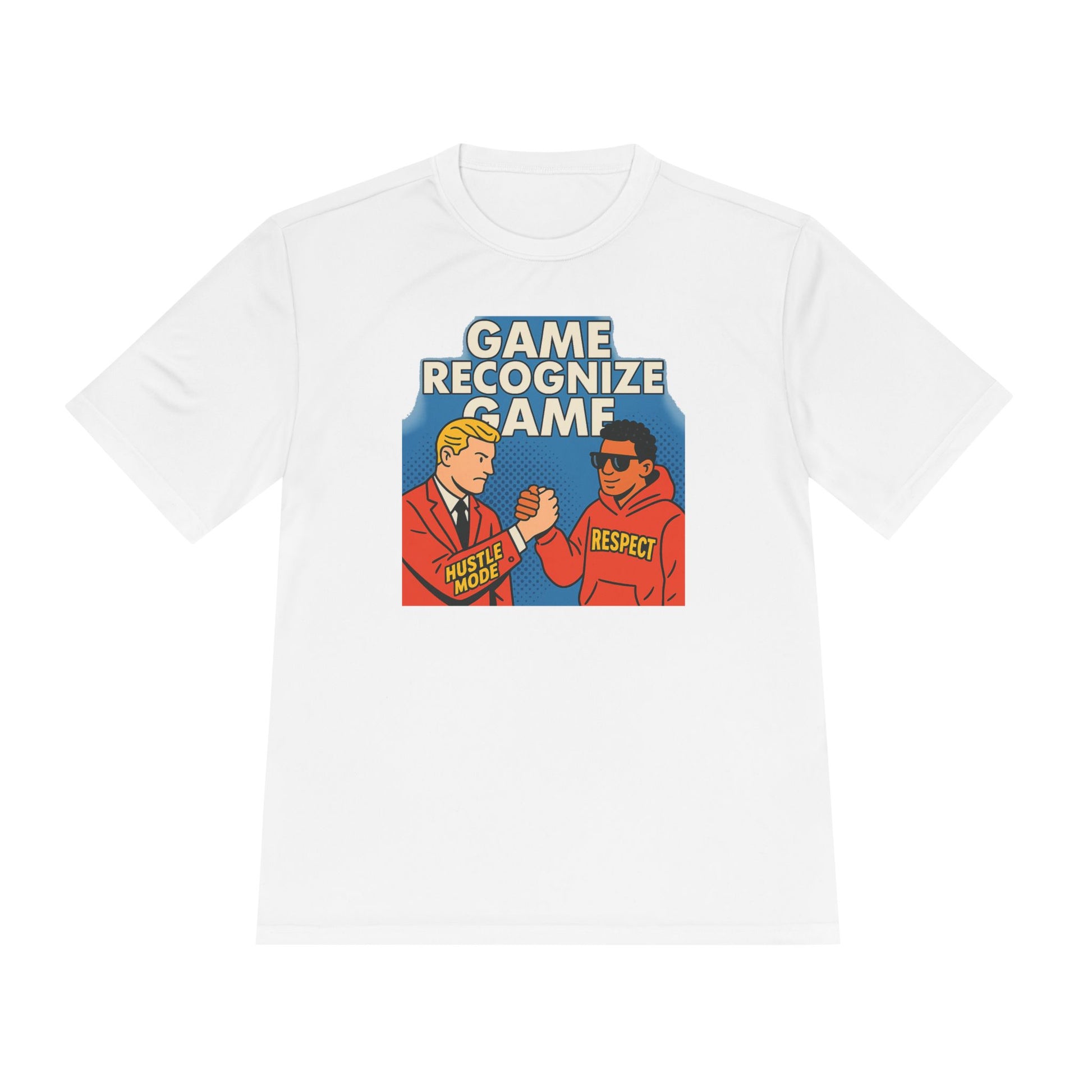 Art GAME RECOGNIZE GAME. | Respect Meme Unisex Moisture Wicking Tee – MEME IS LIFE™