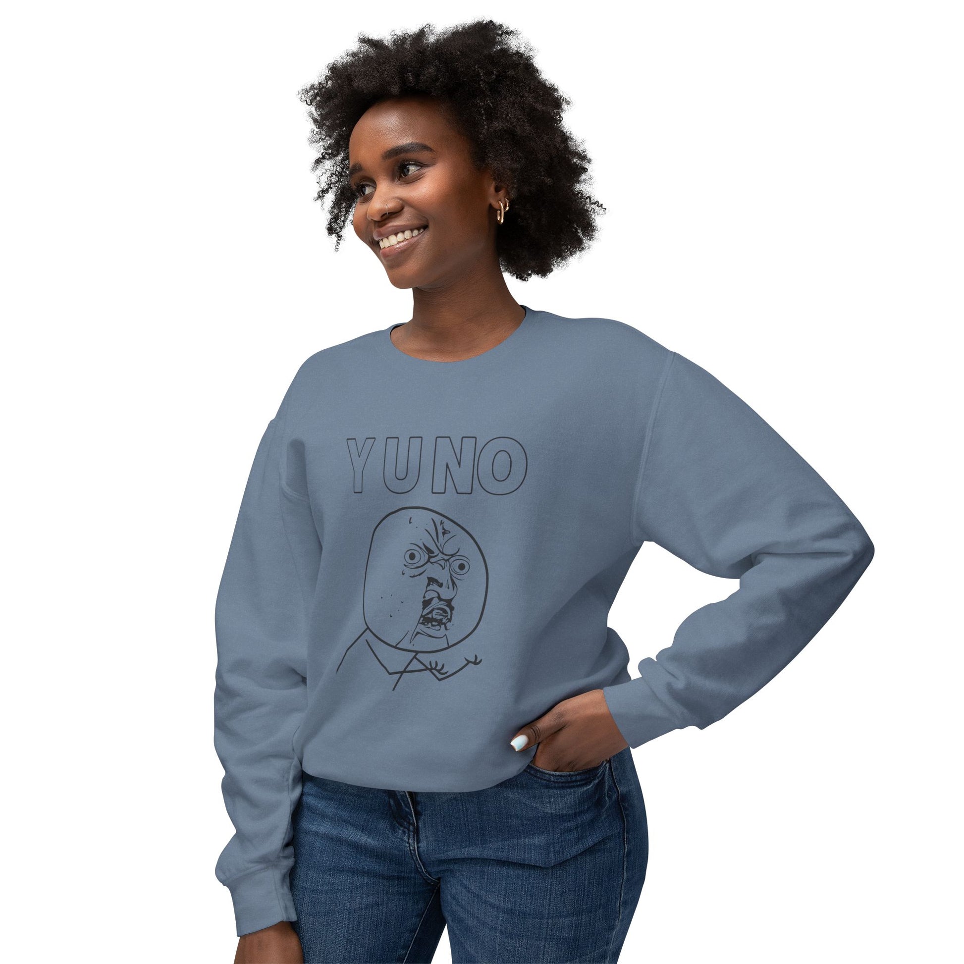 Art Y U NO? | Classic Rage Meme Sweatshirt – MEME IS LIFE™