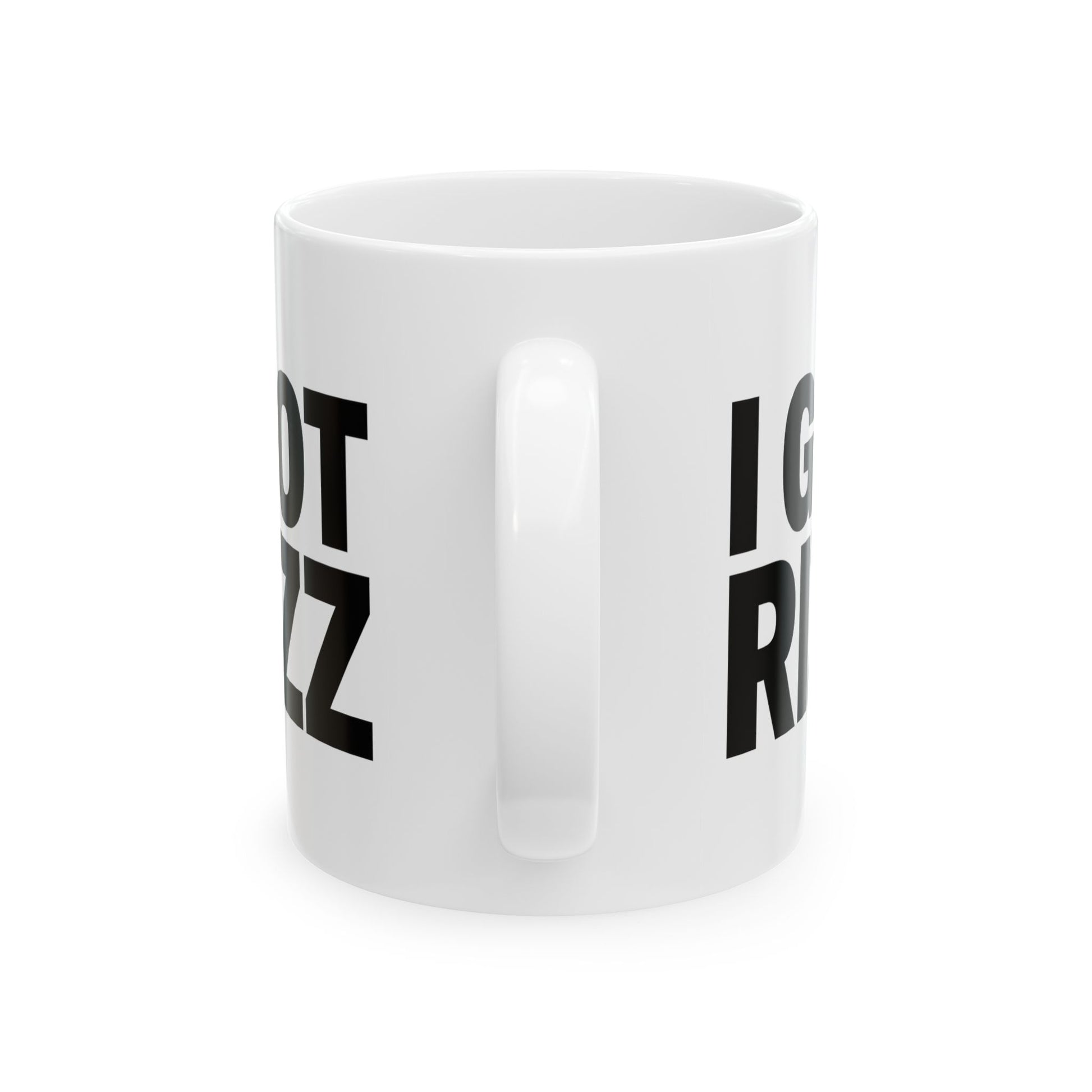 Mug I GOT RIZZ - Fun Meme Ceramic Mug  – Alpha Gen Vibes – MEME IS LIFE™