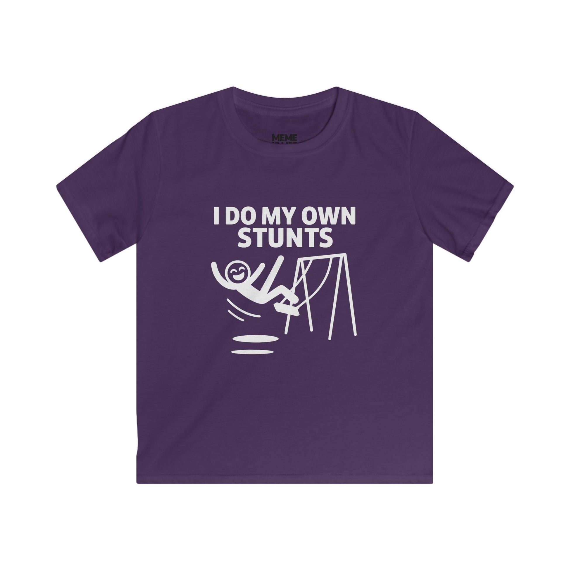 I DO MY OWN STUNTS. | Chaos Kid Tee – MEME IS LIFE™ FOR KIDS
