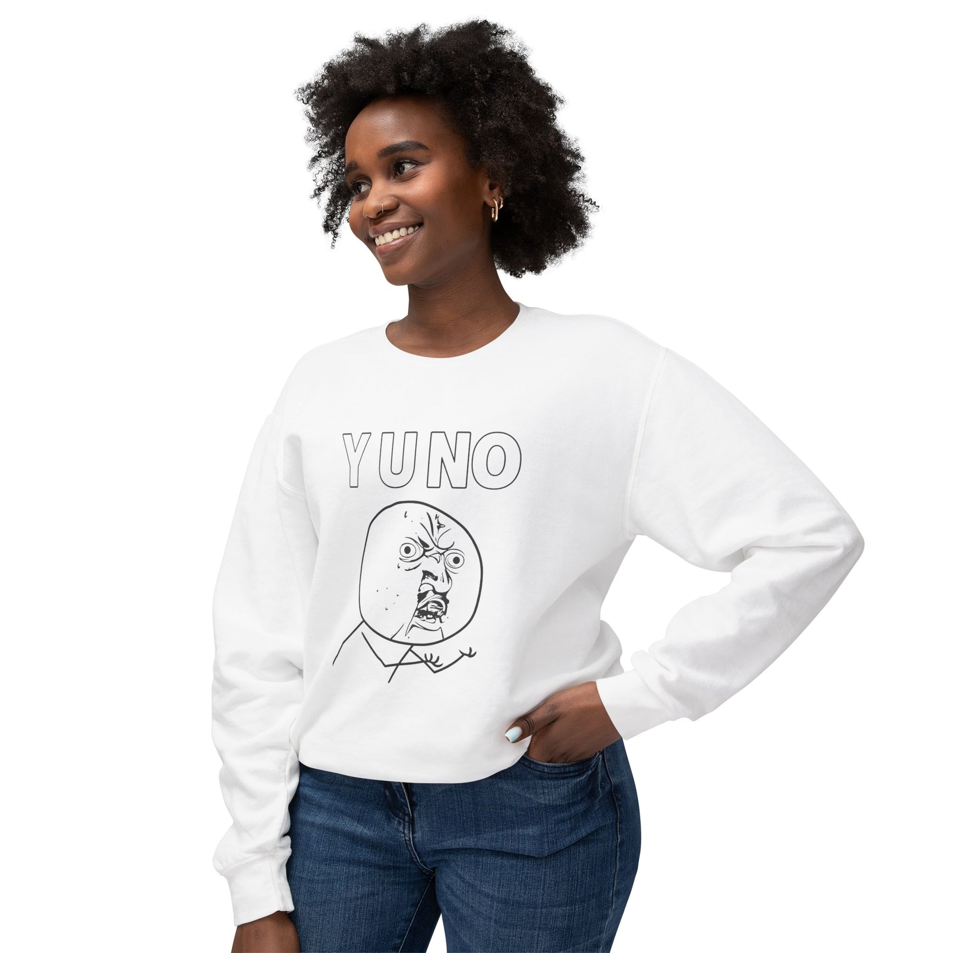 Art Y U NO? | Classic Rage Meme Sweatshirt – MEME IS LIFE™