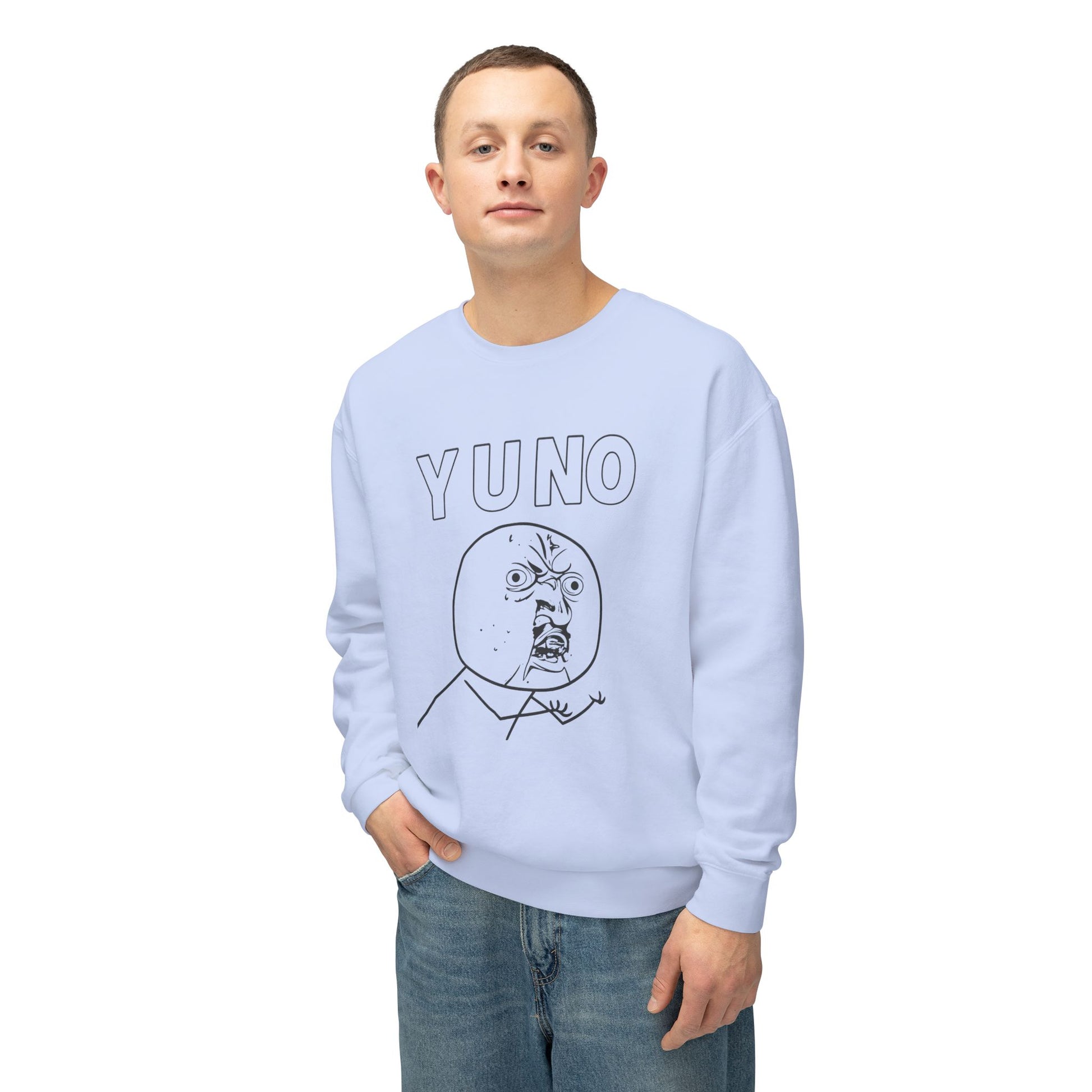 Art Y U NO? | Classic Rage Meme Sweatshirt – MEME IS LIFE™