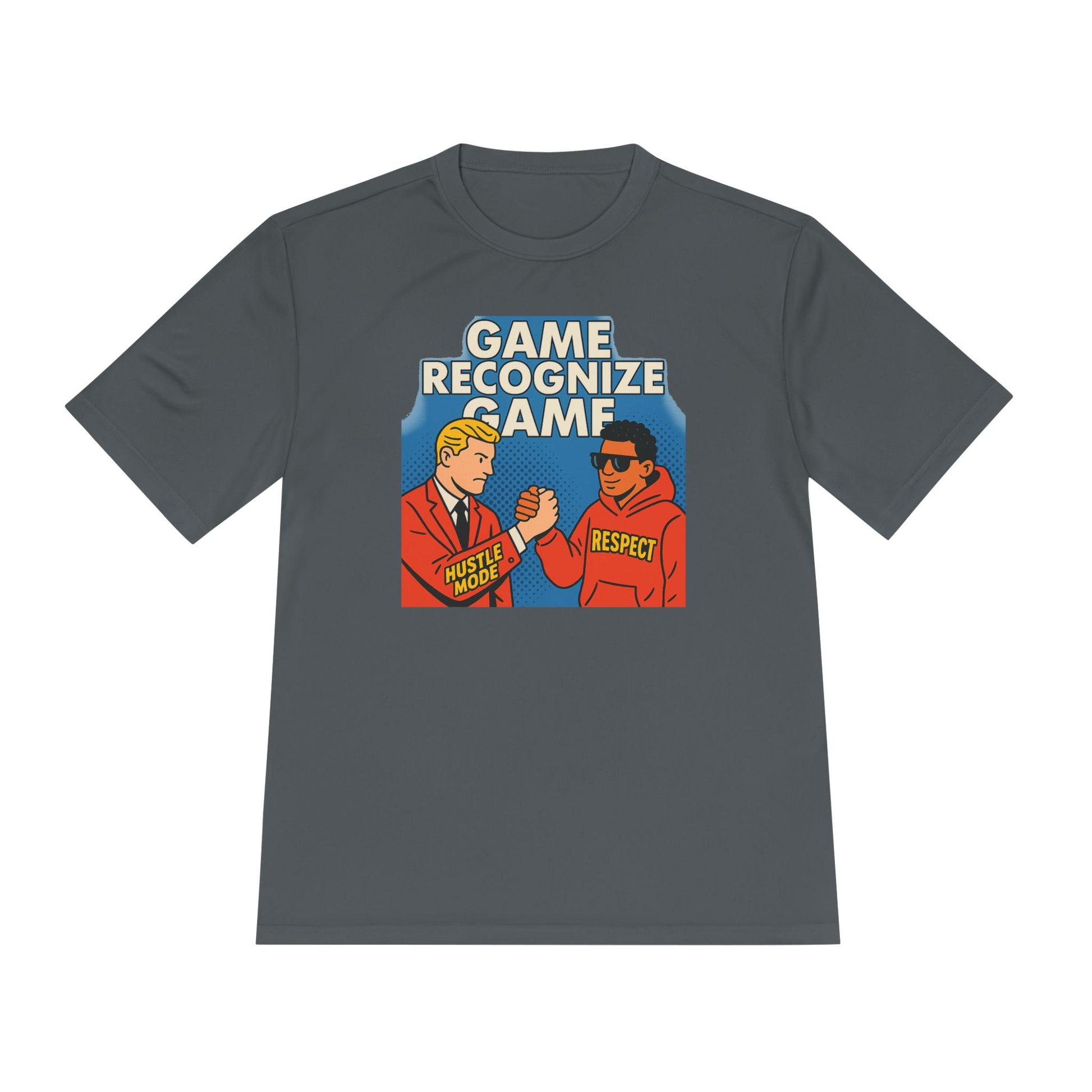Art GAME RECOGNIZE GAME. | Respect Meme Unisex Moisture Wicking Tee – MEME IS LIFE™