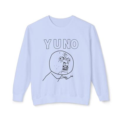 Y U NO? | Classic Rage Meme Sweatshirt – MEME IS LIFE™