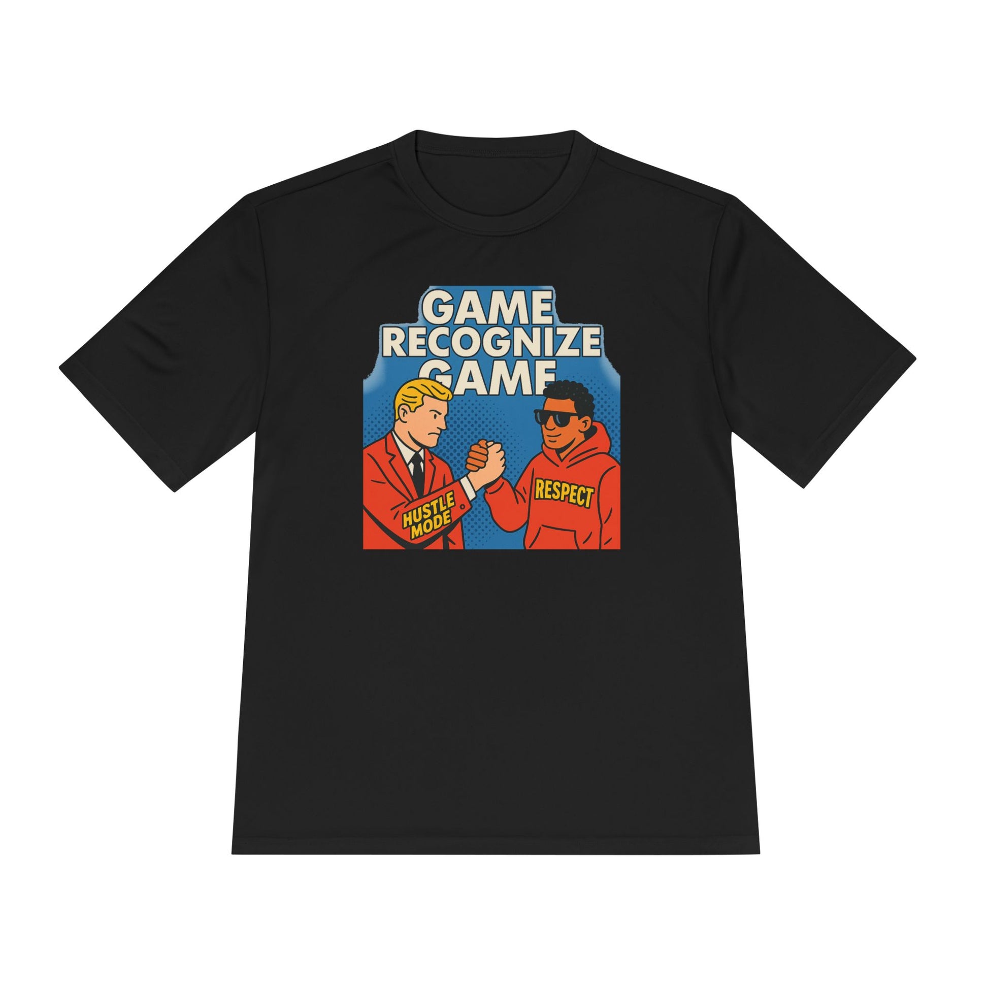 Art GAME RECOGNIZE GAME. | Respect Meme Unisex Moisture Wicking Tee – MEME IS LIFE™