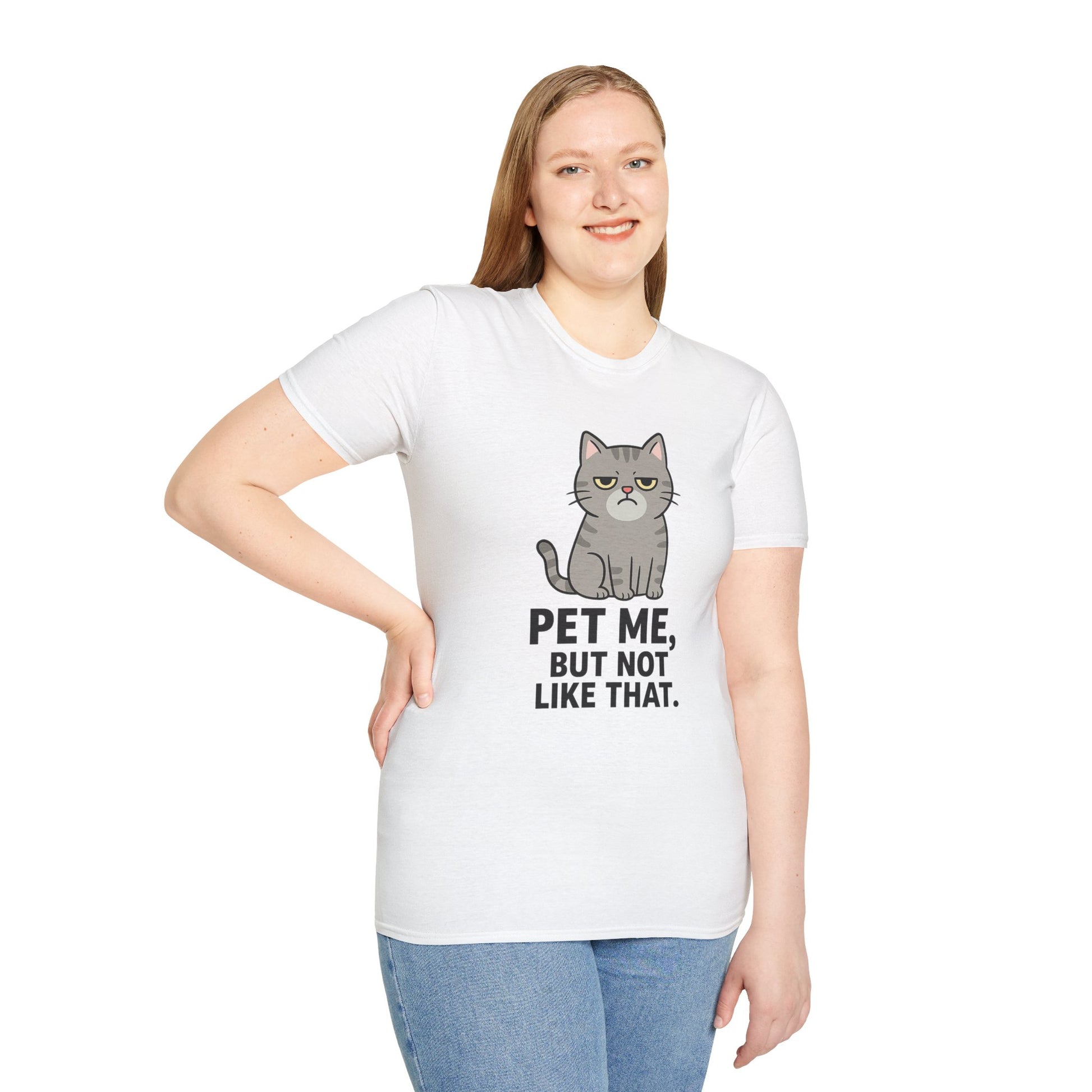 PET ME, BUT NOT LIKE THAT | Pet Lover Meme Tee – Unisex T-shirt by MEME IS LIFE™