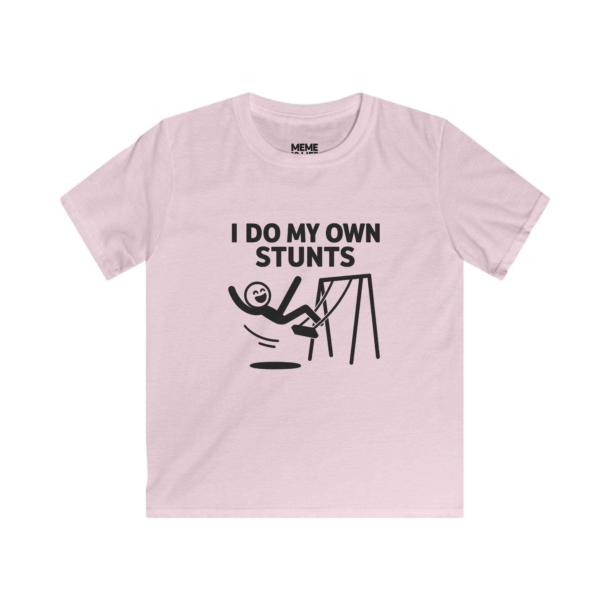 I DO MY OWN STUNTS. | Chaos Kid Tee – MEME IS LIFE™ FOR KIDS
