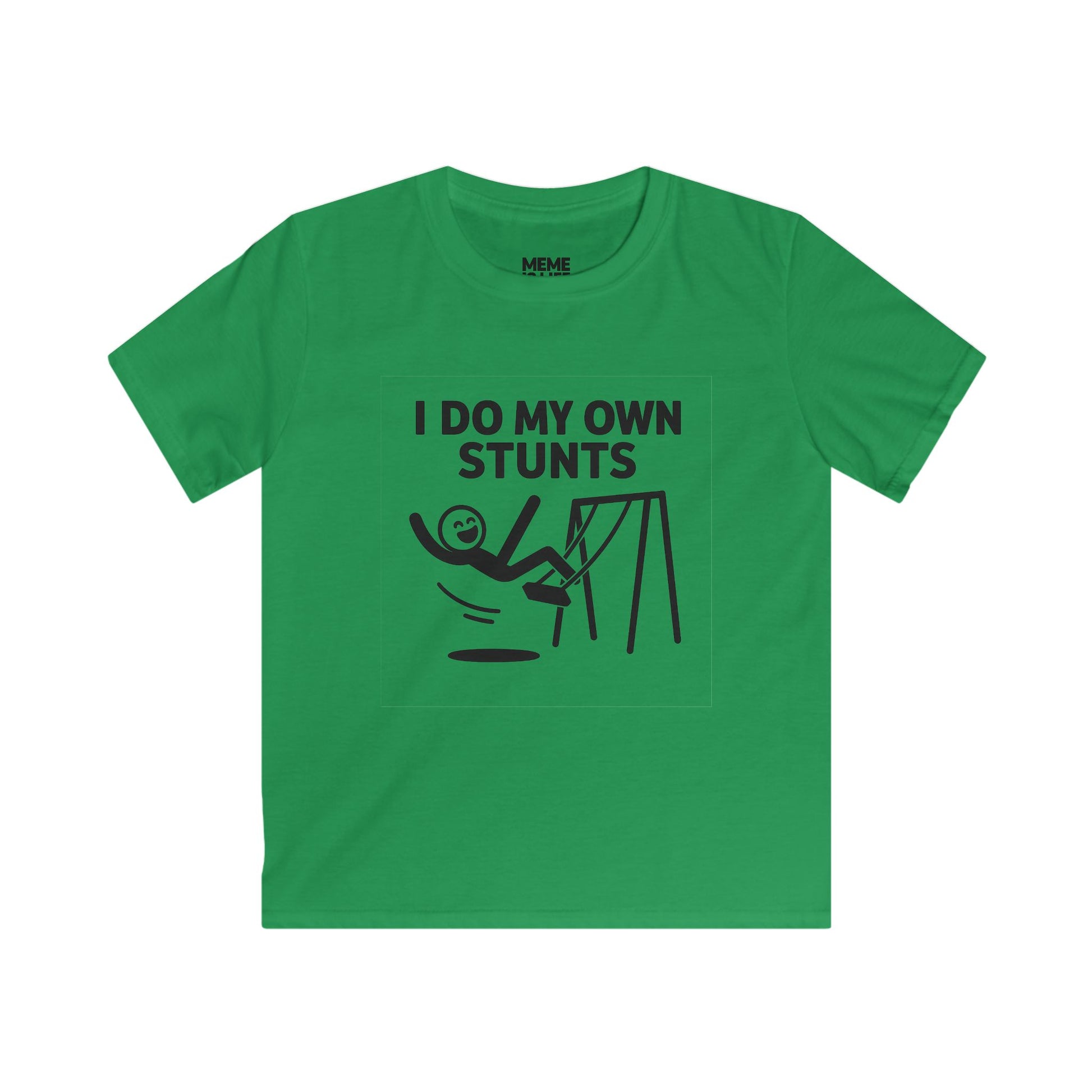 I DO MY OWN STUNTS. | Chaos Kid Tee – MEME IS LIFE™ FOR KIDS