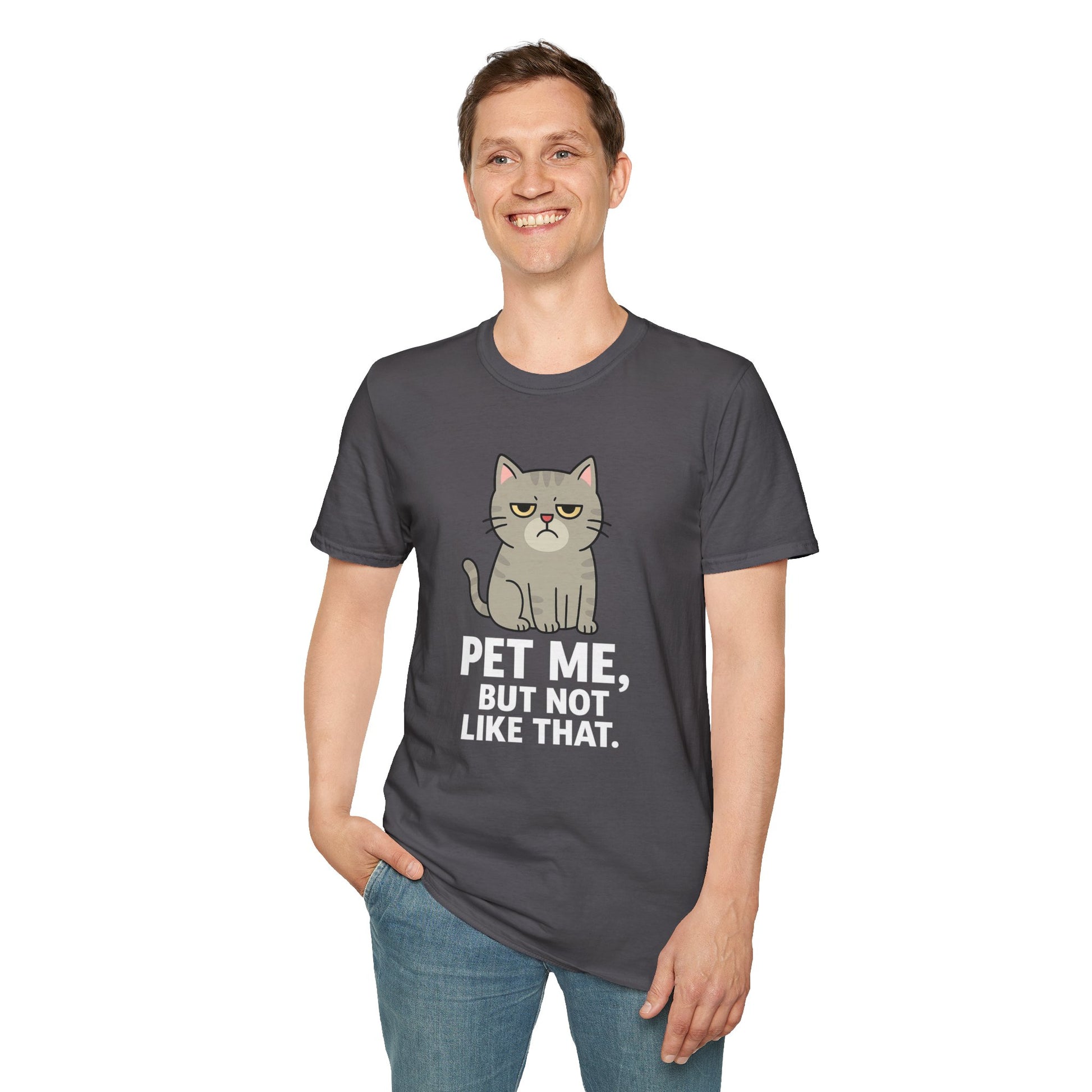 PET ME, BUT NOT LIKE THAT | Pet Lover Meme Tee – Unisex T-shirt by MEME IS LIFE™